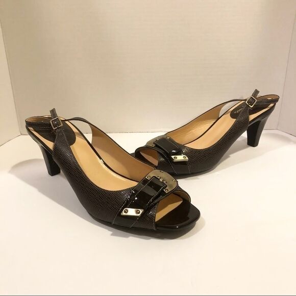 Cole Haan Shoes - Like-New COLE HAAN Nike Air Women’s 10 Black Leather Pumps